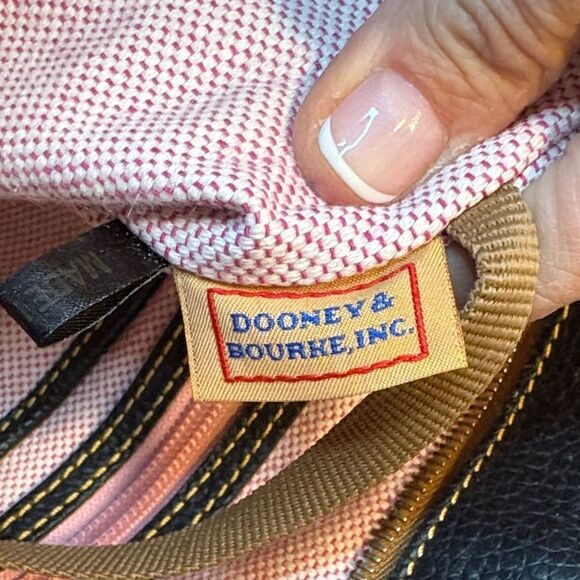 Dooney & Bourke Purse Handbag Pocketbook Pebbled Leather Charleston Tote Bag - Picture 15 of 16